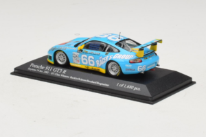 Porsche 911 GT3 R #66 Buckler / Schrom 24 Hours of Daytona 2002 Minichamps 1:43 400026966 メタル - 画像 3/4