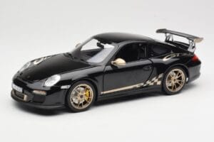 Porsche 911 997 GT3 RS ブラック Norev 1:18 187563 メタル