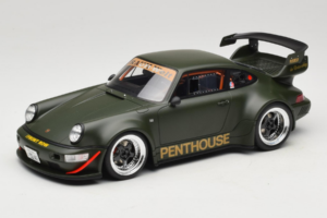 Porsche 911 RWB Penthouse Kaki Green GT Spirit 1:18 GT559 レジン
