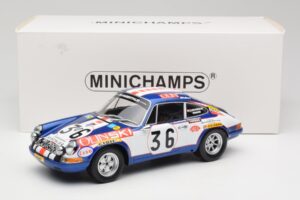 Porsche 911 S #36 B. Waldegard / C. Cheneviere 24 Hours of Le Mans 1971 Minichamps 1:18 107716836 レジン - 画像 6/6