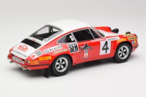 Porsche 911 S #4 G. Larrousse / M. Perramond 2nd Place Rally Monte Carlo 1972 Minichamps 1:18 107726804 レジン - 画像 2/6