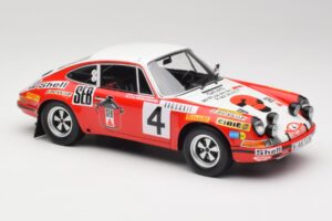 Porsche 911 S #4 G. Larrousse / M. Perramond 2nd Place Rally Monte Carlo 1972 Minichamps 1:18 107726804 レジン - 画像 4/6