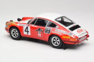 Porsche 911 S #4 G. Larrousse / M. Perramond 2nd Place Rally Monte Carlo 1972 Minichamps 1:18 107726804 レジン - 画像 5/6
