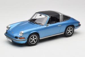 Porsche 911 S Targa Blue Metallic Norev 1:18 187646 メタル - 画像 2/8