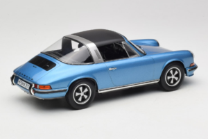 Porsche 911 S Targa Blue Metallic Norev 1:18 187646 メタル - 画像 3/8
