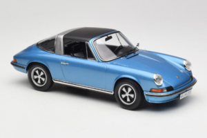 Porsche 911 S Targa Blue Metallic Norev 1:18 187646 メタル - 画像 5/8