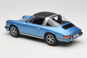 Porsche 911 S Targa Blue Metallic Norev 1:18 187646 メタル - 画像 7/8