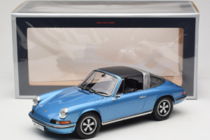 Porsche 911 S Targa Blue Metallic Norev 1:18 187646 メタル - 画像 8/8