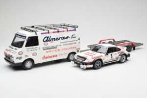Porsche 911 SC Group 4 Citroen C35 Assistance Rally Portugal 1981 Otto 1:18 OT374 レジン - 画像 6/8