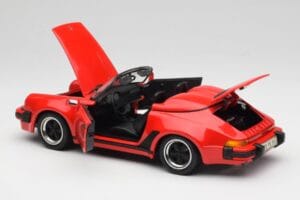 Porsche 911 964 Speedster レッド Maisto 1:18 3000473 メタル - 画像 5/8