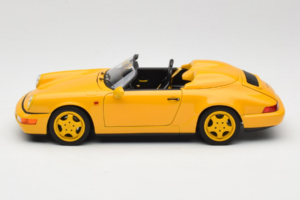 Porsche 911 964 Speedster Speed Yellow Norev 1:18 187130 メタル - 画像 4/8