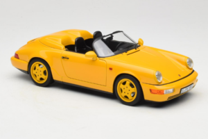 Porsche 911 964 Speedster Speed Yellow Norev 1:18 187130 メタル - 画像 6/8