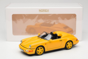 Porsche 911 964 Speedster Speed Yellow Norev 1:18 187130 メタル - 画像 8/8