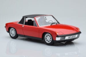 Porsche 914 1.7 Bahia レッド Norev 1:18 187690 メタル - 画像 4/7