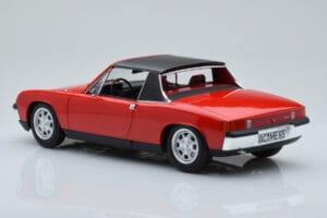 Porsche 914 1.7 Bahia レッド Norev 1:18 187690 メタル - 画像 5/7