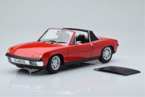 Porsche 914 1.7 Bahia レッド Norev 1:18 187690 メタル - 画像 6/7