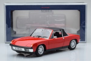 Porsche 914 1.7 Bahia レッド Norev 1:18 187690 メタル - 画像 7/7