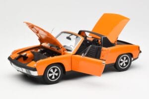 Porsche 914/6 タルガ オレンジ AUTOart 1:18 77932 メタル - 画像 2/8