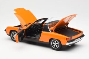Porsche 914/6 タルガ オレンジ AUTOart 1:18 77932 メタル - 画像 5/8
