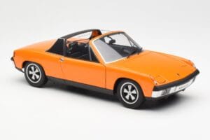 Porsche 914/6 タルガ オレンジ AUTOart 1:18 77932 メタル - 画像 6/8