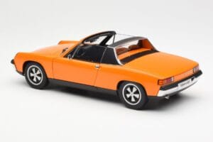 Porsche 914/6 タルガ オレンジ AUTOart 1:18 77932 メタル - 画像 7/8