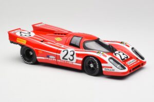 Porsche 917K #23 R. Attwood / H. Herrmann 24 Hours of Le Mans Winner 1970 Norev 1:18 187586 メタル - 画像 4/6