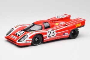 Porsche 917K #23 R. Attwood / H. Herrmann 24 Hours of Le Mans Winner 1970 Norev 1:18 187586 メタル