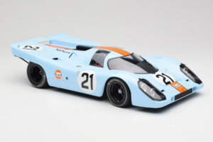 Porsche 917K Gulf #21 P. Rodriguez / L. Kinnunen J.W. Automotive Engineering 24 Hours of Le Mans 1970 Minichamps 1:12 1237066 - 画像 4/6