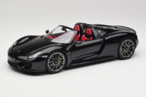 Porsche 918 Spyder バサルト ブラック メタリック Minichamps 1:18 110062431 メタル
