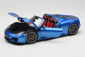 Porsche 918 Spyder Blue Metallic Minichamps 1:18 110062432 メタル - 画像 2/8