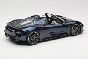 Porsche 918 Spyder ブルー メタリック Minichamps 1:18 113062434 メタル - 画像 3/8