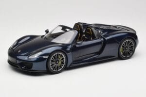 Porsche 918 Spyder ブルー メタリック Minichamps 1:18 113062434 メタル