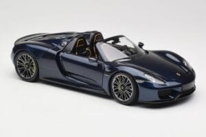 Porsche 918 Spyder ブルー メタリック Minichamps 1:18 113062434 メタル - 画像 6/8