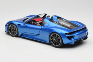 Porsche 918 Spyder Blue Metallic Minichamps 1:18 110062432 メタル - 画像 7/8