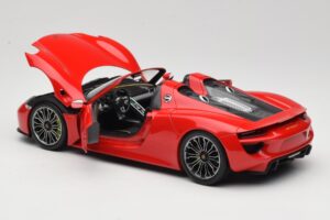 Porsche 918 Spyder レッド Minichamps 1:18 110062435 メタル - 画像 5/8