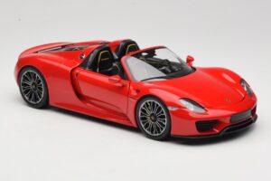 Porsche 918 Spyder レッド Minichamps 1:18 110062435 メタル - 画像 6/8