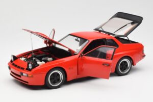 Porsche 924 Carrera GT ガーズレッド AUTOart 1:18 78003 メタル - 画像 2/8