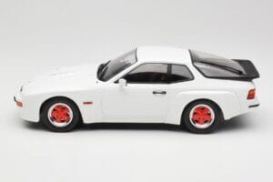 Porsche 924 Carrera GT ホワイト & レッドホイール MCG 1:18 MCG18303 メタル - 画像 3/6