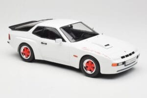 Porsche 924 Carrera GT ホワイト & レッドホイール MCG 1:18 MCG18303 メタル - 画像 4/6