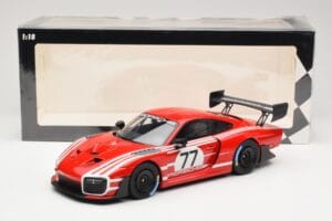 Porsche 935/19 レッド ホワイトストライプ Minichamps 1:18 155067577 メタル - 画像 6/6