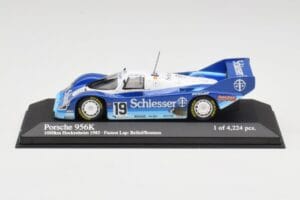 Porsche 956 #1 Brun S. Bellof / T. Boutsen Hockenheim 1985 Minichamps 1:43 430856699 メタル