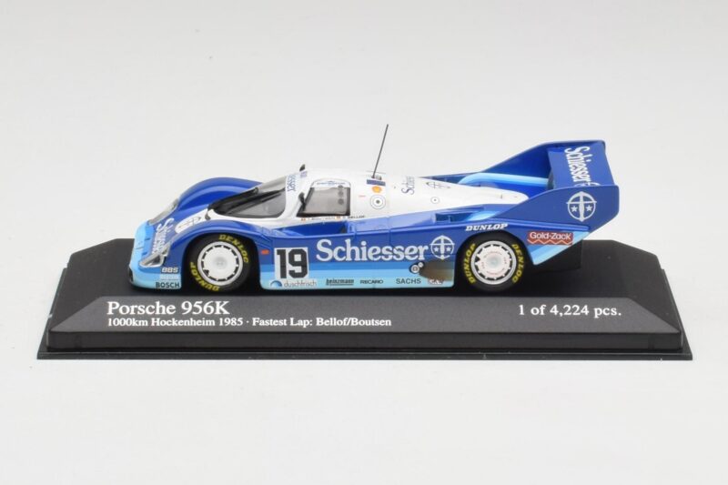 Porsche 956 #1 Brun S. Bellof / T. Boutsen Hockenheim 1985 Minichamps 1:43 430856699 メタル