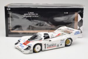 Porsche 956K #1 B. Wollek Joest Racing Zolder 1983 Winner Minichamps 1:18 153836601 メタル - 画像 6/6