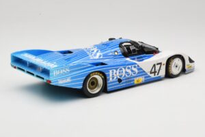 Porsche 956L #47 Hugo Boss V. Merl / H. Grohs / A. Plankenhorn 24 Hours of Le Mans 1984 Minichamps 1:18 183846947 メタル - 画像 3/8