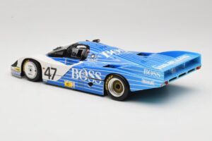 Porsche 956L #47 Hugo Boss V. Merl / H. Grohs / A. Plankenhorn 24 Hours of Le Mans 1984 Minichamps 1:18 183846947 メタル - 画像 7/8