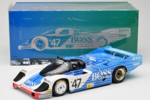 Porsche 956L #47 Hugo Boss V. Merl / H. Grohs / A. Plankenhorn 24 Hours of Le Mans 1984 Minichamps 1:18 183846947 メタル - 画像 8/8