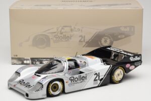 Porsche 956L #21 Rollei A. de Cadenet / C. Ballot-Lena 24 Hours of Le Mans 1984 Minichamps 1:18 183846921 メタル - 画像 8/8