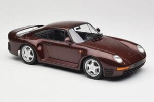 Porsche 959 Dark Red Metallic Minichamps 1:18 155066204 メタル - 画像 3/6
