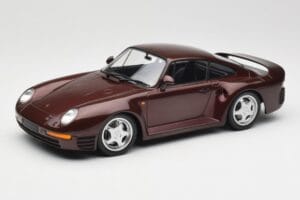 Porsche 959 Dark Red Metallic Minichamps 1:18 155066204 メタル