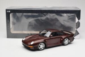 Porsche 959 Dark Red Metallic Minichamps 1:18 155066204 メタル - 画像 6/6